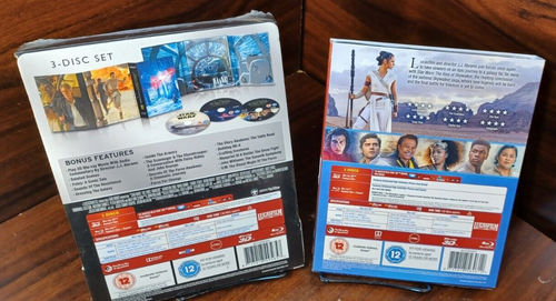 Star Wars Rise of Skywalker + Force Awakens (3D + Blu-ray)-NEW-Free Shipping! - Imagen 5 de 11