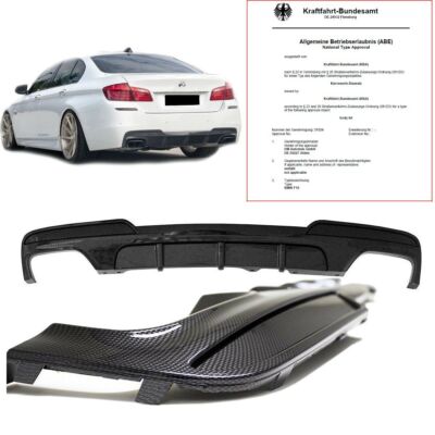 CARBON Heckdiffusor Sport-Performance passt für BMW F10 F11 M 550 M-Paket 10-17