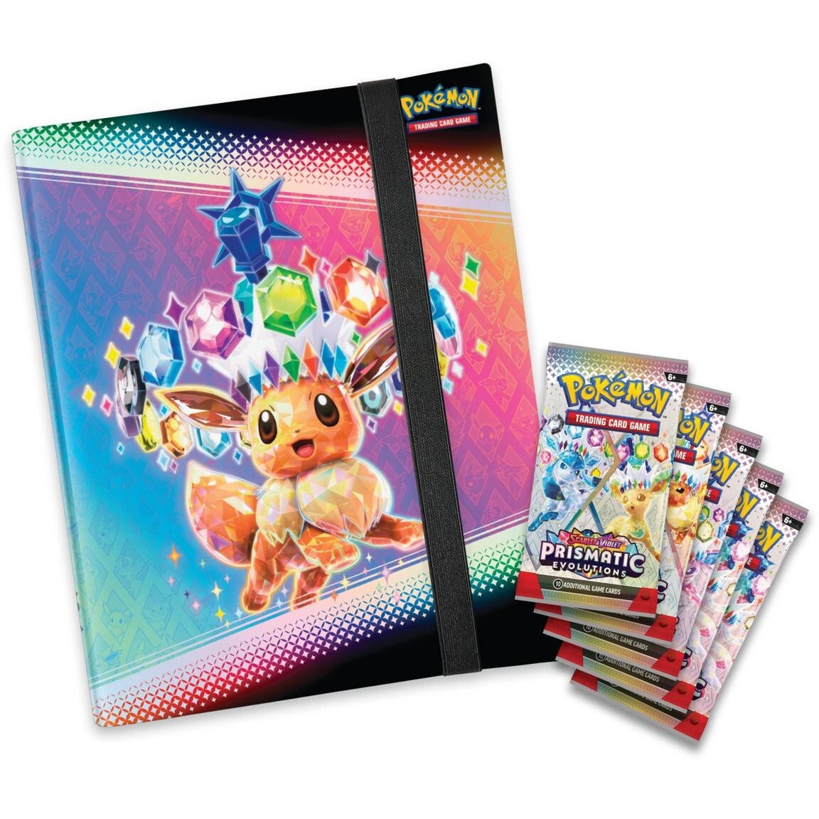 Pokemon TCG SV8.5 Prismatic Evolutions Binder Collection Box