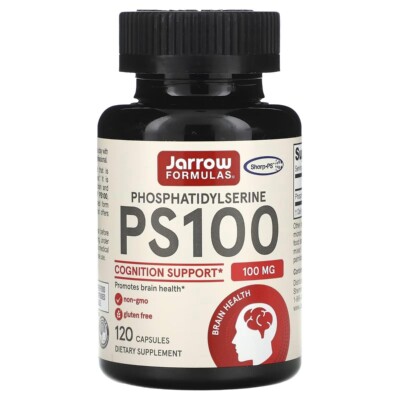 JARROW FORMULAS PS 100 PHOSPHATIDYLSERIN 100 MG 120 KAPSELN