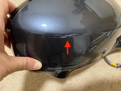 2008-2010 Infiniti EX35 Passenger Right Side Mirror Blue Slate K52 Camera 12wire - Picture 2 of 10