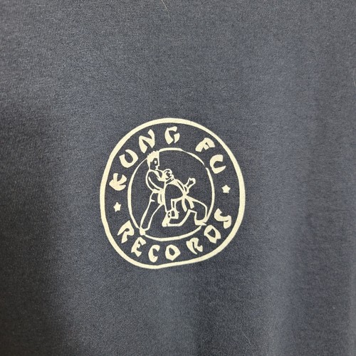 Vintage 90s Useless ID Kung Fu Records Punk Rock Band Concert T-Shirt Youth L - Picture 4 of 5
