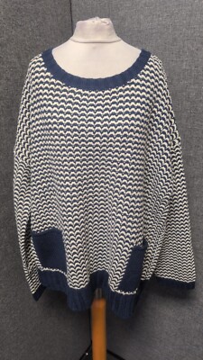 TG Zip Back Pocket Jumper Navy UK 22 LN053 ii 14