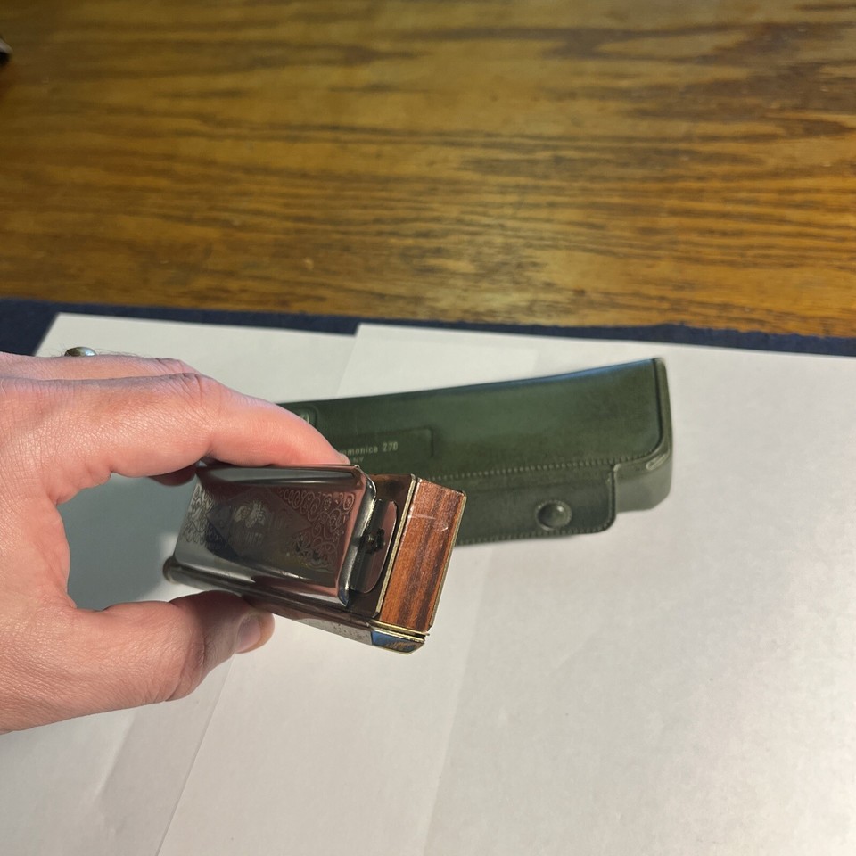 VTG HOHNER Super Chromonica 270 Harmonica Key of C w/Original Case