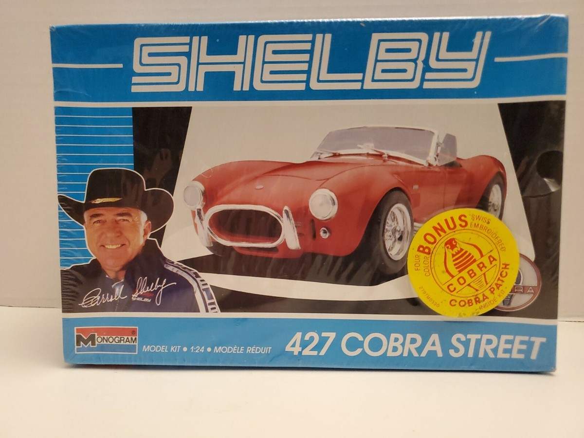 Monogram 1/24 Shelby 427 Cobra Street Model Kit 2798 1989 SEALED W