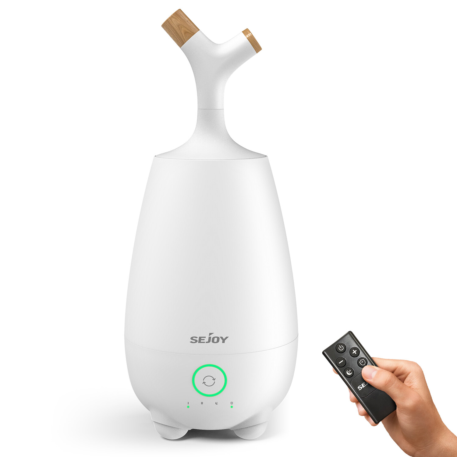 SEJOY 1.3 Gallon Cool Mist Ultrasonic Air Humidifier Adjustabl Remote ...