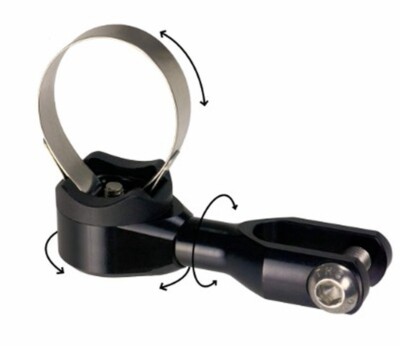 SON Lenker-Lampenhalter delux 3D schwarz