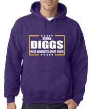 Stefon Diggs Minnesota Vikings "Make Minnesota Great Again" HOODED SWEATSHIRT