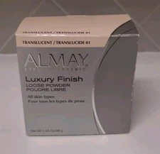 Almay Luxury Finish Loose Powder 1.25 oz Translucent 01 Hypo-Allergenic NEW