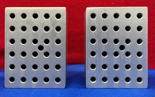 1 LOT OF QTY 2 - THERMOLYNE BK165X3A ALUMINUM HEAT BLOCK 30 WELLS FOR 6mm TUBES