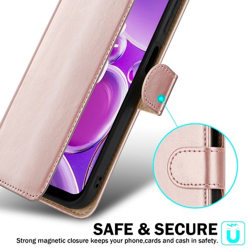 For Nokia C12 C22 C32 G42 G11 G22 G50 G60 Case Leather Wallet Flip Phone Cover - Picture 8 of 98