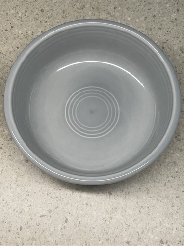 Homer Laughlin Fiesta Ware 5 1/2” Bowl Vintage Gray Grey 5.5” Bowl - EUC! - Picture 7 of 9