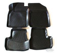 Gummimatten Gummi Fußmatten Für Citroen C3 2 2009-2016 Premium