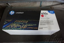 New Open Box Genuine OEM HP CE273A Magenta Toner 650A LaserJet CP5525 2D20H2Ba