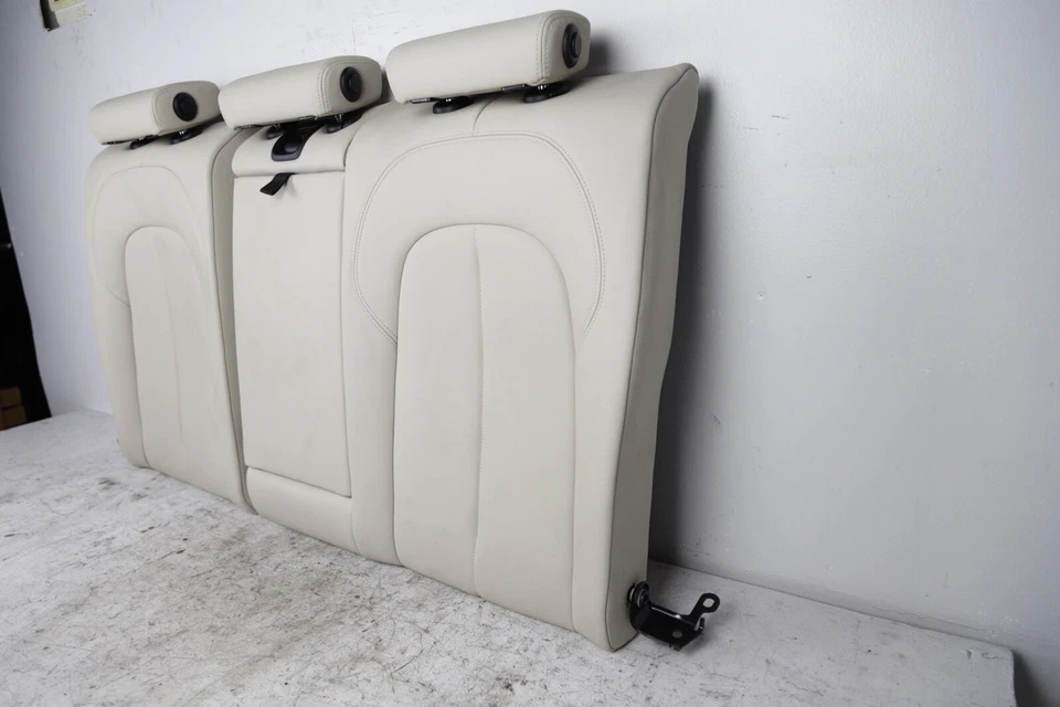 2020 2021 BMW 228i F44 REAR SEAT UPPER BOTTOM CUSHION W/ ARMREST SET OYSTER OEM - Изображение 4 из 4