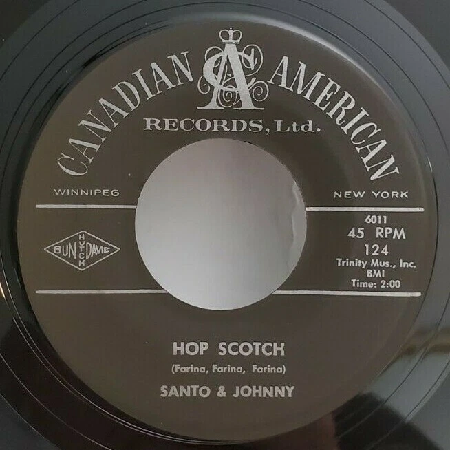 【USオリジナル】Santo & Johnny レコード　1959年作　名盤 Santo & Johnny - 1st album - Side 1 (December 1959) (directed by