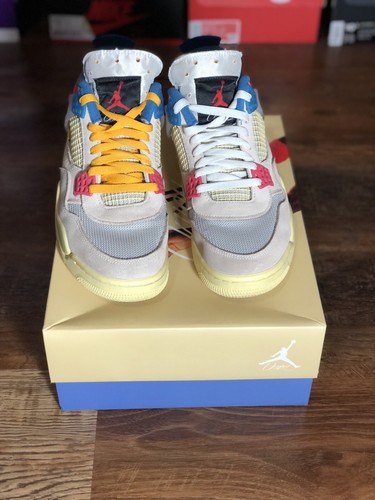 Nike Air Jordan 4 Retro x Union LA ‘ Guava Ice ‘ - Size 10.5 - DC9533-800 - Picture 3 of 5
