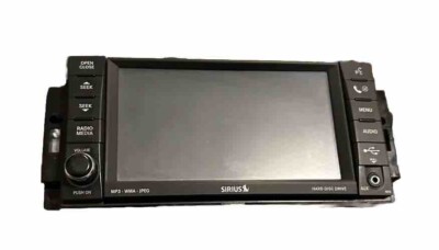 2007-2014 Jeep Commander SIRIUS DVD CD AUX SAT Radio 2007-2014 Jeep Commander SIRIUS DVD CD AUX SAT Radio