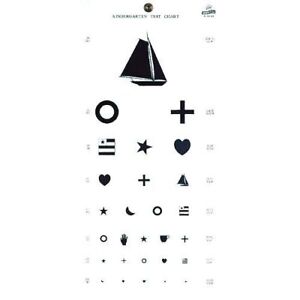 Pediatric Eye Exam Chart