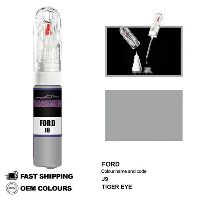 FÜR FORD TIGER EYE J9 Touch Up Lackstift Pinsel Fix Kit Kratzer Chip Set