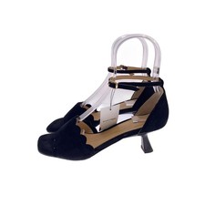 PELLICO SUNNY Square Toe Sandals, LUGO 2024 Model, Size 36, Black