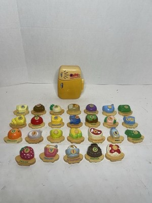 VIDEO FRENCH VTech ABC Frigo Parlant Food Fun Educational Toy Fridge RARE Read