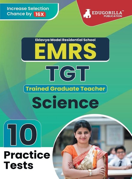 Edugorilla Prep Experts | Emrs Tgt Science Exam Book 2023 (English Edition) -...-image