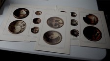 Antique Litho American Indian Prints, 5, "Food Bowls..Birds & Feathers Sikyatri"