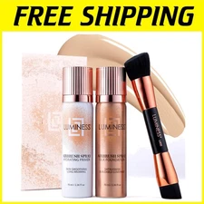 Hydrating Primer & Foundation Spray Set - Light Fair