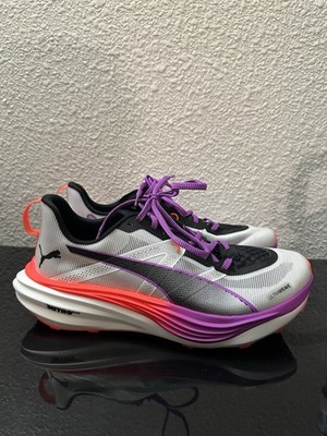 Size 8.5 - Puma Deviate Nitro Elite Seasons Men's White Glowing Red Pure Magenta