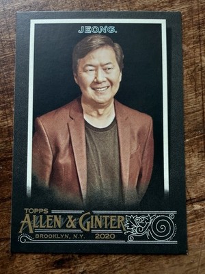 2020 Topps Allen & Ginter X #167 Ken Jeong