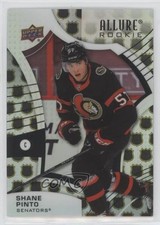 2021-22 Upper Deck Allure Rookies 1917 NHL Shield Shane Pinto #138 Shield 0i6