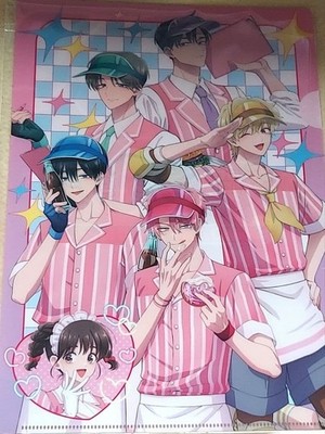 Tamon's B-Side Clear File Amo Cafe