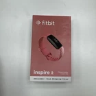 Fitbit Inspire 2 Fitness Tracker + Heart Rate Desert Rose (FB418BKCR) Open Box