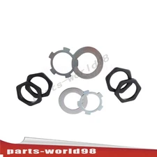 2X Front Axle Hub Spindle Lock Nut For Toyota Pickup 4Runner Land Cruiser T100