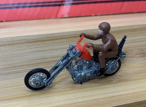 Hotwheels Redline Era Original Rrrumbler Motorcycle Mean Machine Mint With Rider