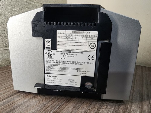 FARGO DTC400 044100 HID Global Fargo DTC400 Single Sided ID Card Printer - Picture 3 of 10