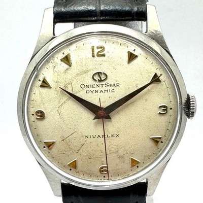 ORIENT Star Dynamic 11J Hand Winding Watch Vintage Case 32MM Cleaned