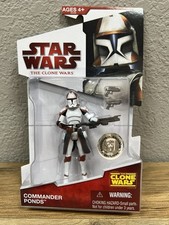 Star Wars Clone Wars Commander Ponds Action Figure NEW Toys R Us Exclusive 2009