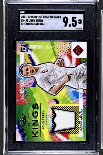 2021-22 Panini Donruss Road to Qatar Kit Kings Prime SGC 9.5 John Terry #KK-JT