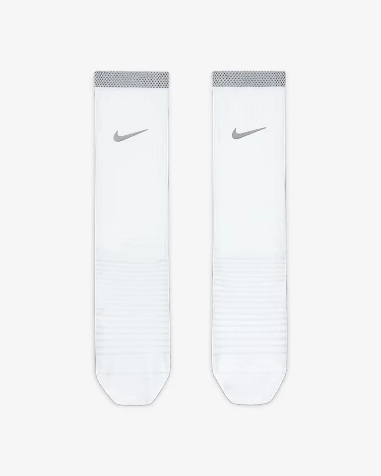 Nike SPARK Lightweight Reflective Crew Running Gym Socks DA3584-100 UK 11-12.5 - Image 4 of 4