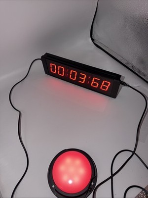 Large Stop Watch With Button  Set Of 3