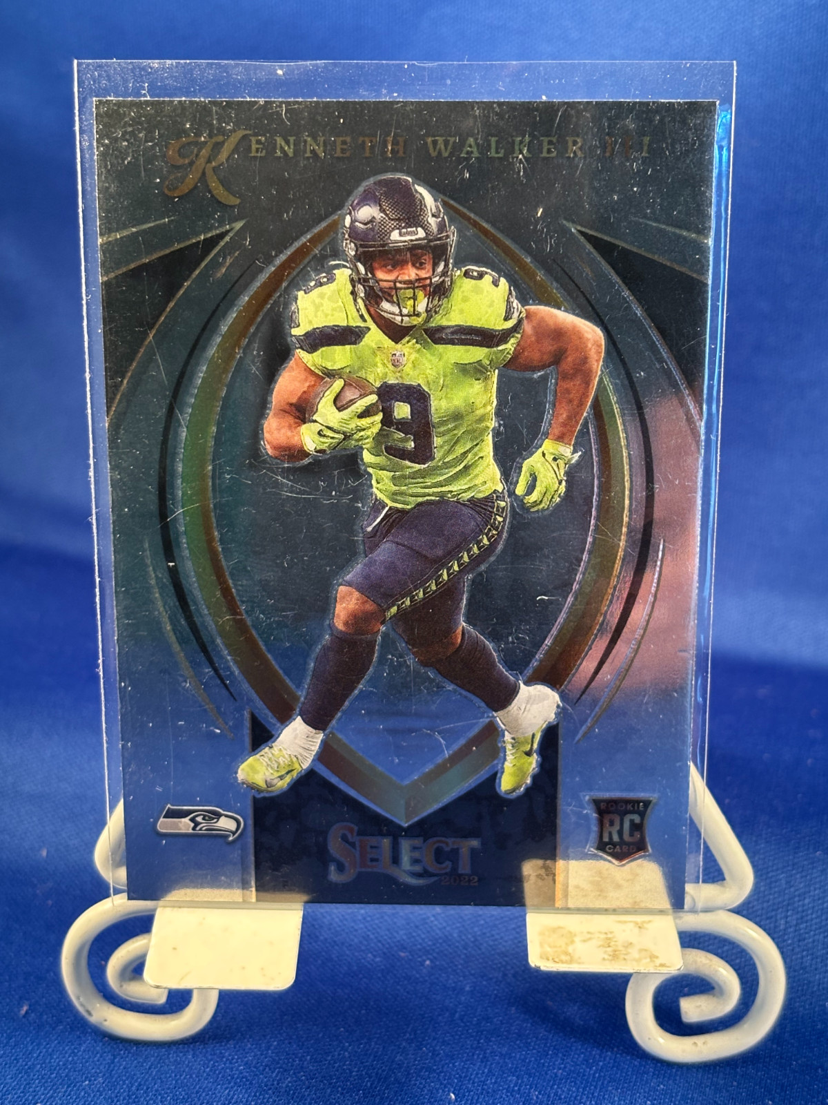 2022 Panini Select Kenneth Walker III Certified Rookies SEAHAWKS #SCR-16