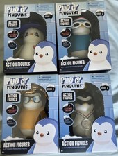 Pudgy Penguins Series 2 Action Figures Complete Set Of 4