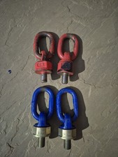 2 x Eye Bolts with Link 2.5 Ton  and 2x 2 ton M20(Swivel Lifting Rotating Ring) 