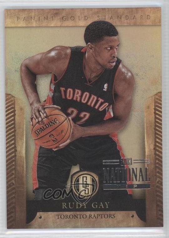 2012-13 Panini Gold Standard 2013 National VIP 5/5 Rudy Gay #65 b9u