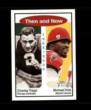 2006 Heritage Then and Now #TN4 Michael Vick and Charley Trippi