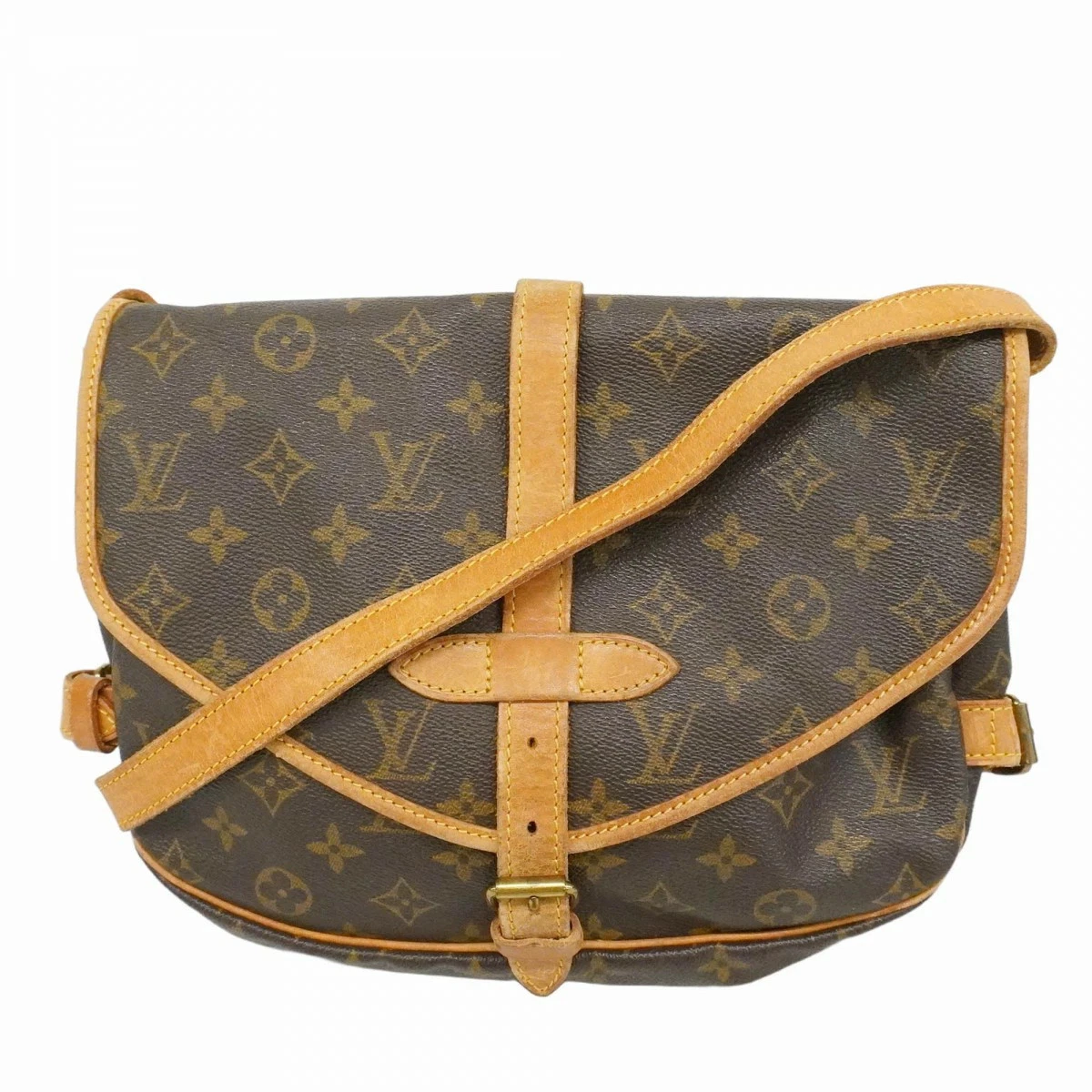 Vuitton — Louis Vuitton Monogram Sologne 30 Shoulder Bag Brown