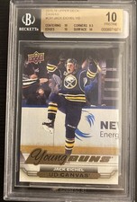 2015-16 Upper Deck - Young Guns Canvas Jack Eichel BGS 10 Pristine