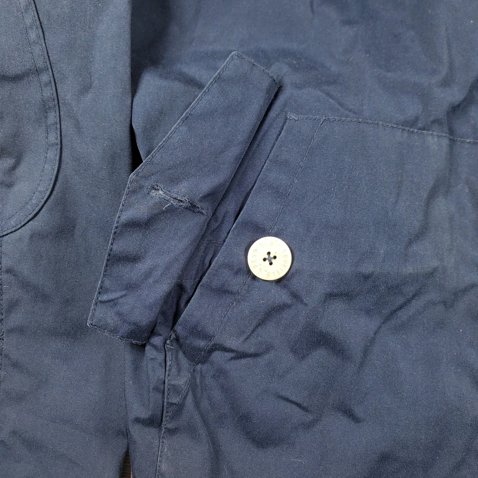 Chaqueta Parka Penfield Azul Cera Hudson 65/35 A Prueba de Viento Resistente al Agua Capucha Talla M Foto 4 de 4